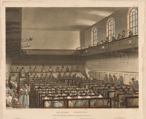 Joseph Constantine Stadler, Quakers Meeting