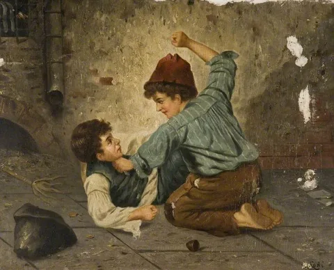 Gaetano Lodi, Boys Fighting