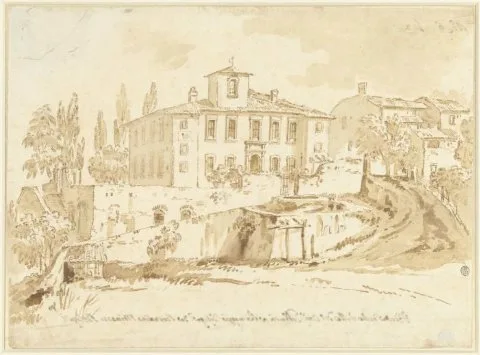 Bernardo Minozzi, De villa van Cavaliere Galbarri te Rimaggio