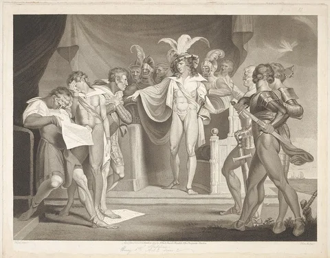 Robert Thew, Henry V: Act II, Scene ii, Southamptom. The King, Scroop, etc.