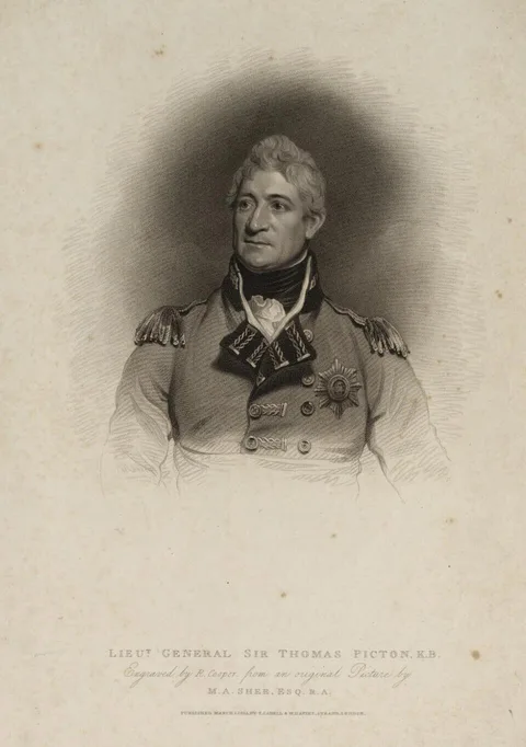 Richard Cooper, Lieut. General Sir Thomas Picton, K.B