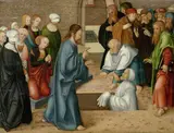 Master of the Pflock Altarpiece, The Raising of Lazarus