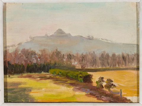 Michał Rouba, Landscape with a view of the Kościuszko Mound
