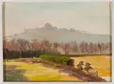 Michał Rouba, Landscape with a view of the Kościuszko Mound