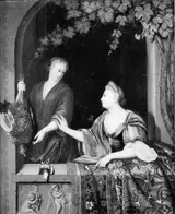 Abraham van der Eyk, Mistress and Maid
