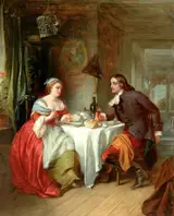 Philip Francis Stephanoff, The Repast