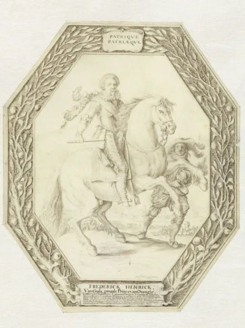 Gillis van Scheyndel, Portret van Prins Frederik Hendrik, te paard