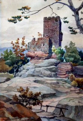 August Croissant, Untitled