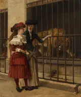 Louis Bombled, Visit to Artis