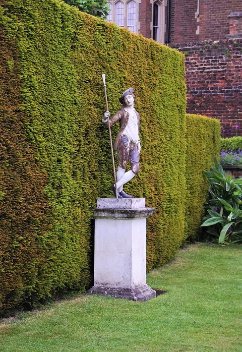 John Cheere, Four Garden Statues And A Cistern In The Grounds Of Fenton House