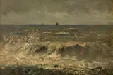 Alfred de Knyff, Turbulent Sea