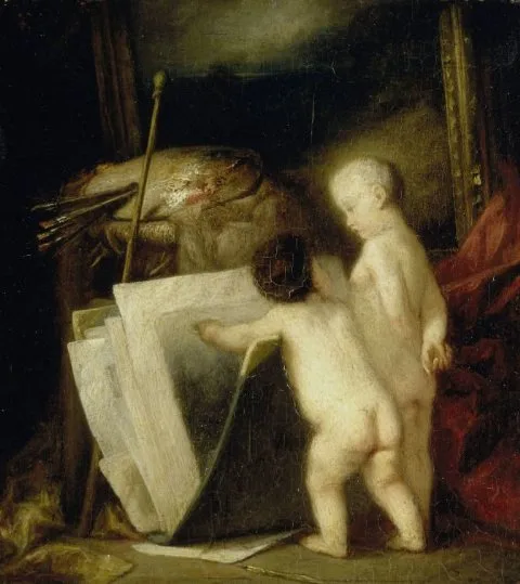 Hippolyte Michaud, De kleine kunstliefhebbers