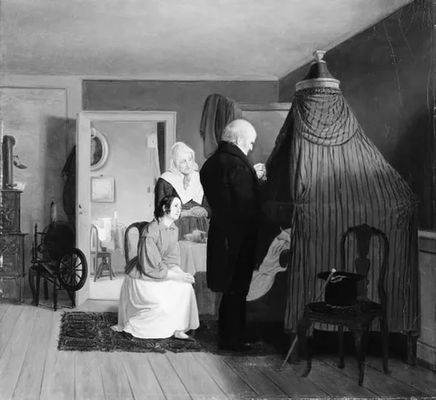 Julius Friedlænder, En læge ved sygesengen