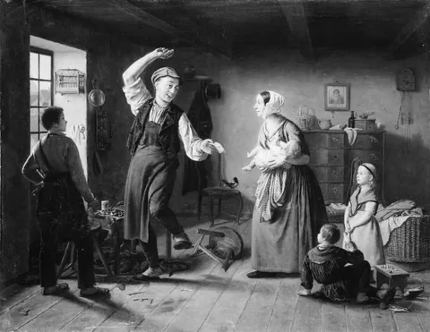 Julius Friedlænder, Gevinsten i tallotteriet