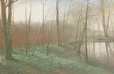 Carl Møller, Springtime in a forest.
