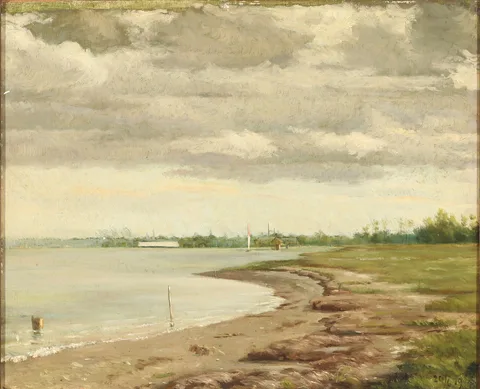 A. Thorenfeld, Coastal scene