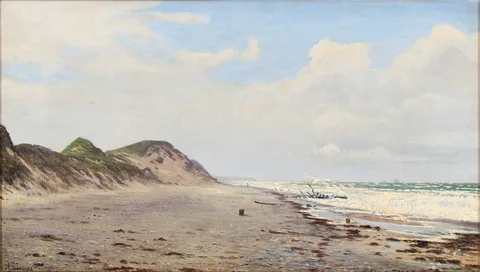 A. Thorenfeld, The coast of Skagen.