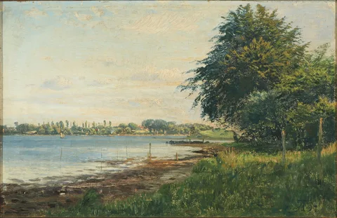 A. Thorenfeld, Coastal scenery from Svendborg