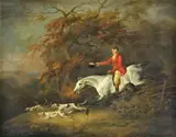 Dean Wolstenholme the elder, A Huntsman and Hounds Coming Out of Cover