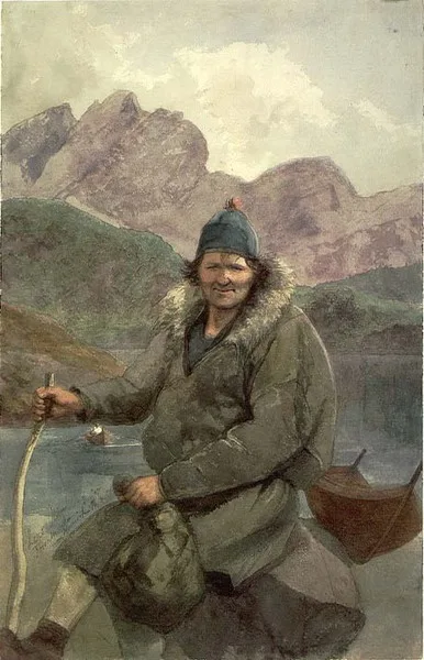 Hans Johan Frederik Berg, Lars Olsen, Hamnvik