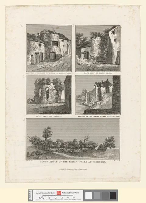 Thomas Tudor, Bassaleg Church; Machen Place