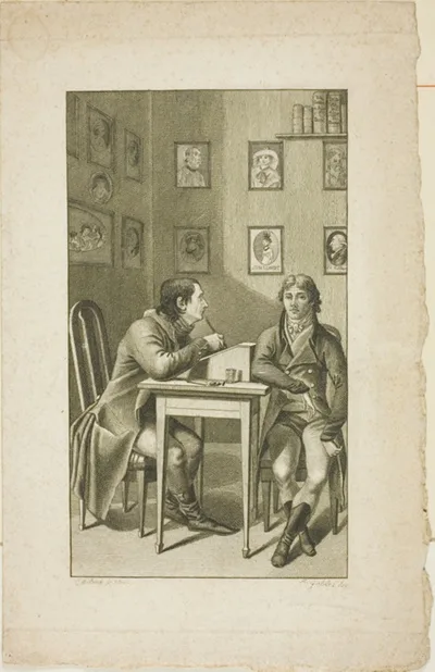 Christoph Wilhelm Bock, A Physionotrace Portraitist