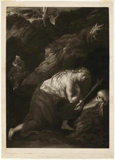 Johann Joseph Freidhoff, Magdalen in the Desert