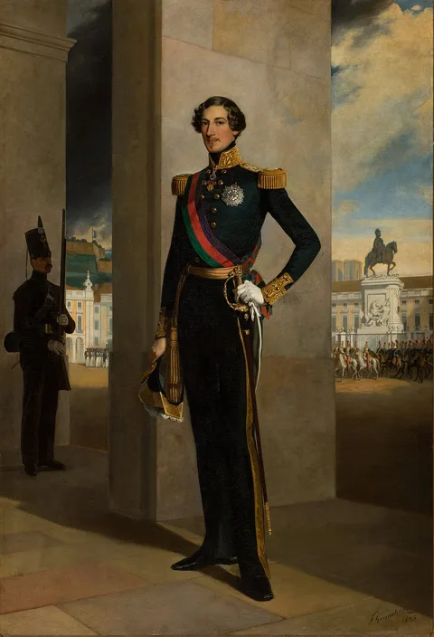 Ferdinand Krumholz, Portrait of Ferdinand II of Portugal by Ferdinand Krumholz
