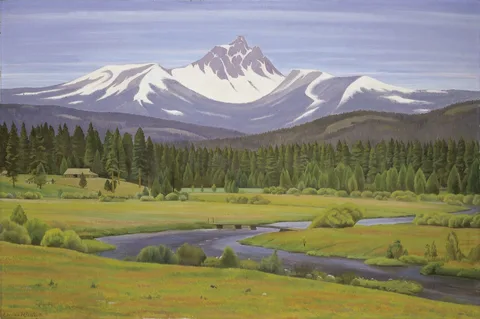 Edward Bruce, In the Cascade Mountains