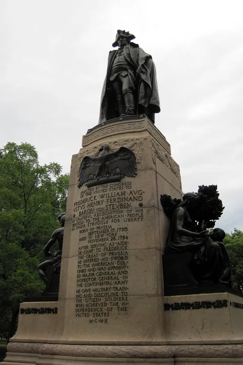 Albert Jaegers, Major General Friedrich Wilhelm von Steuben