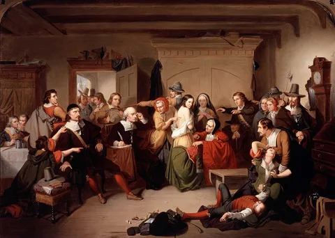 T. H. Matteson, The Examination of a Witch