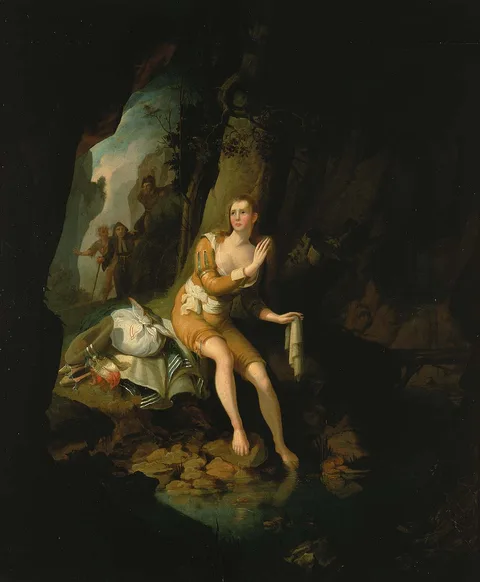 John Ritto Penniman, (Scene from Don Quixote)