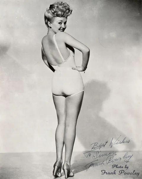 Frank Powolny, Betty Grable