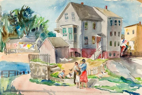 Ann Brockman, (Landscape)
