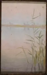 Władysław Ostrowski, Reeds at the lake