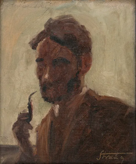 Štefan Straka, Study of a Man with a Pipe
