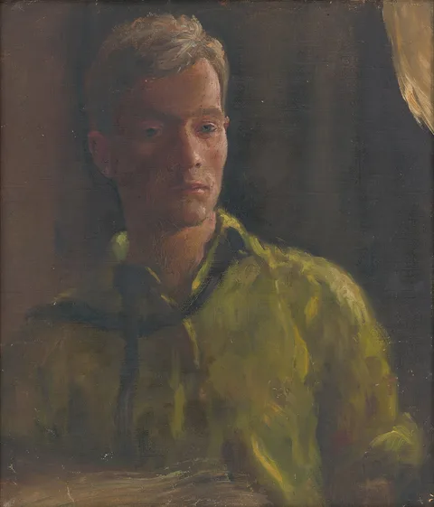 Štefan Straka, Self-Portrait
