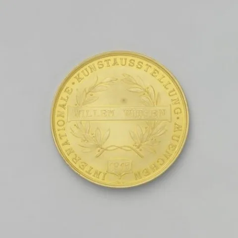 Alois Börsch, Medal Awarded by the International Exhibition of Art in Munich to Willem Witsen
