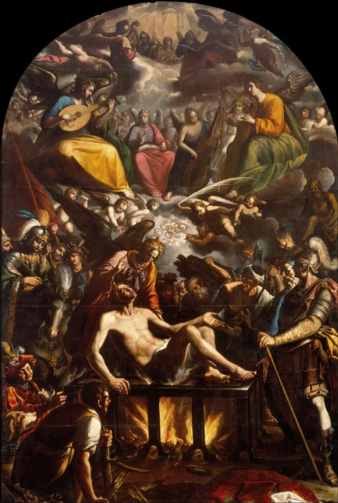 José Juárez, The Martyrdom of Saint Lawrence