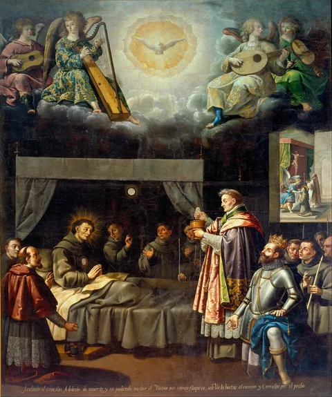 José Juárez, The Last Communion of Saint Bonaventure