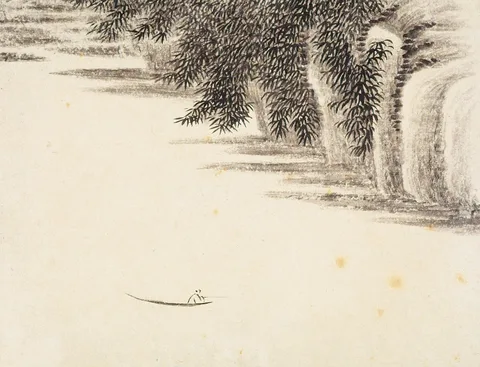 Dong Bangda, One of Eight Landscape Sketches