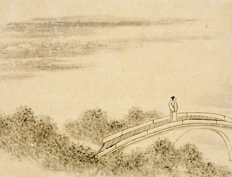 Dong Bangda, One of Eight Landscape Sketches