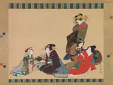 Teisai Hokuba, Five Beauties