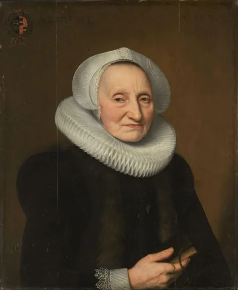 Bartholomeaus Sarburgh, Portrait of Belia Claesdr (1566-in or after 1652)