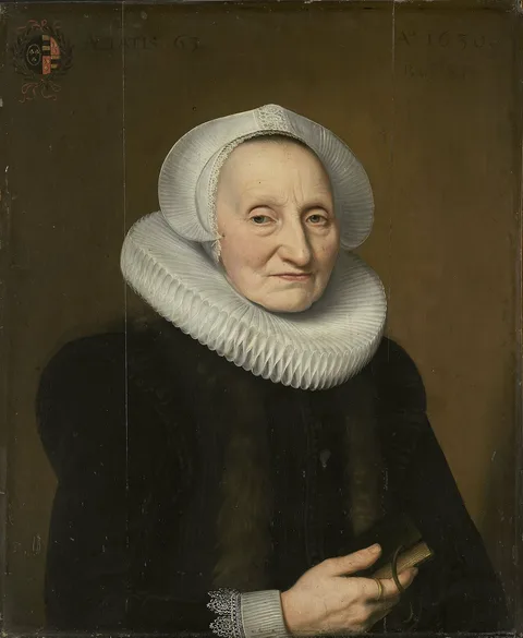 Bartholomeaus Sarburgh, Portrait of Belia Claesdr (1566-in or after 1652)