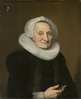 Bartholomeaus Sarburgh, Portrait of Belia Claesdr (1566-in or after 1652)