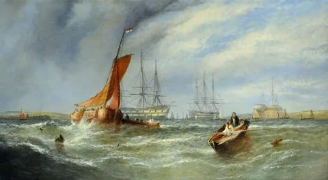 William Calcott Knell, Wooden Warships