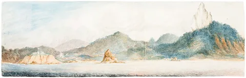 Thomas Lyde Hornbrook, Portuguese Penal Settlements Fernando de Noronha. S. Nepth Atlantic. Sketch 47