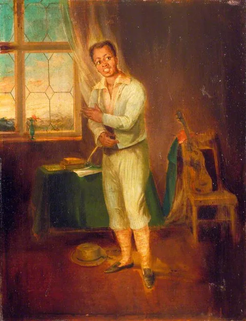 Thomas Charles Wageman, Ira Aldridge (1807–1867), as Mungo in 'The Padlock' by Isaac Bickerstaffe