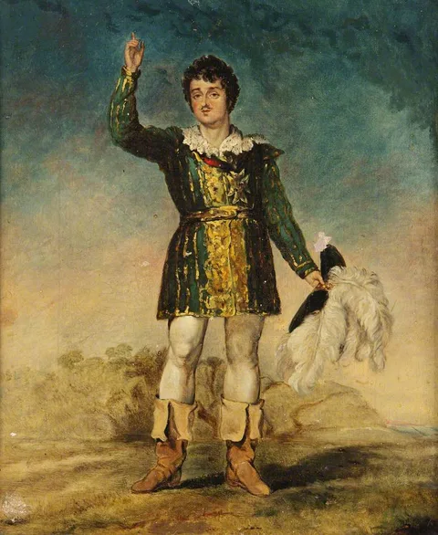 Thomas Charles Wageman, Theatrical Figure (John Braham as Prince Orlando from Thomas Dibdin’s comic opera 'The Cabinet')